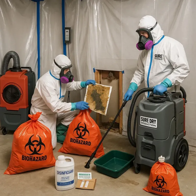 Contaminated Water Handling Protocols process in Burlington, IA