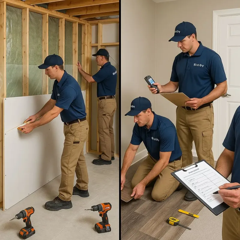 Repairs and Reconstruction process in Burlington, IA